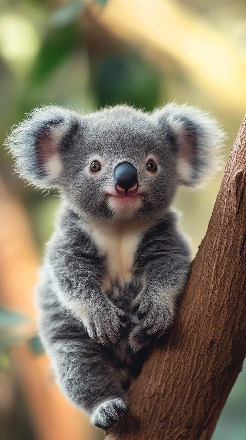 Adorable Baby Koala