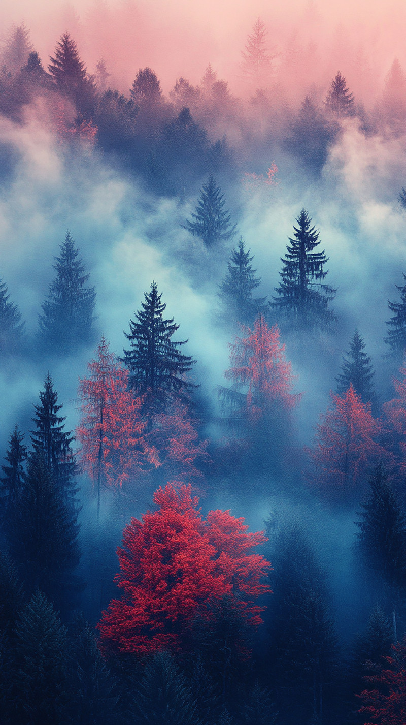 Trees and Fog