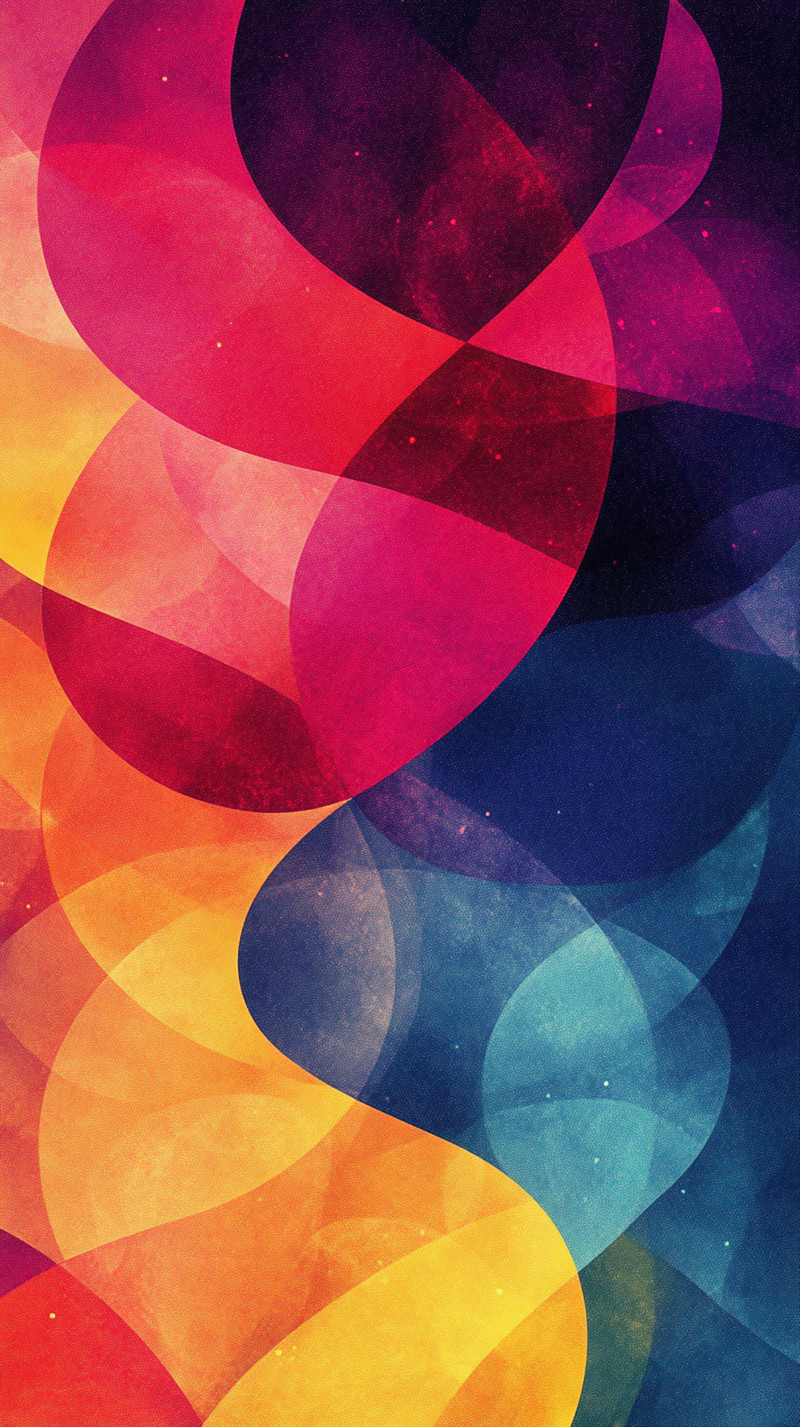 Vibrant Swirls of Color