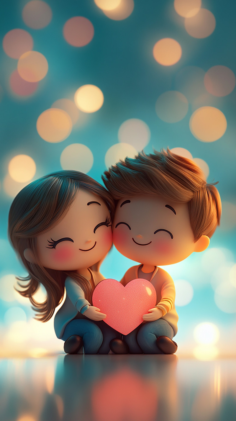 Sweet Cartoon Love