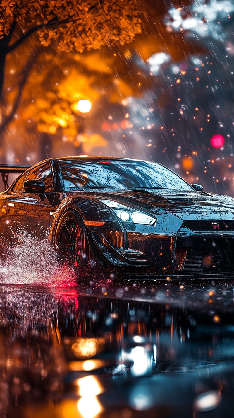 Rainy Night Ride