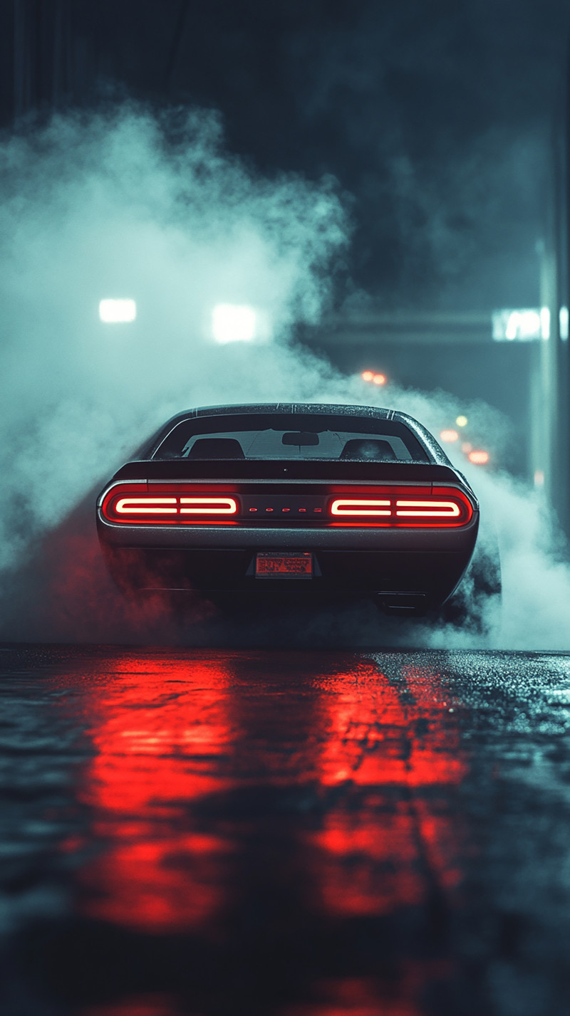 Smoky Challenger Exit