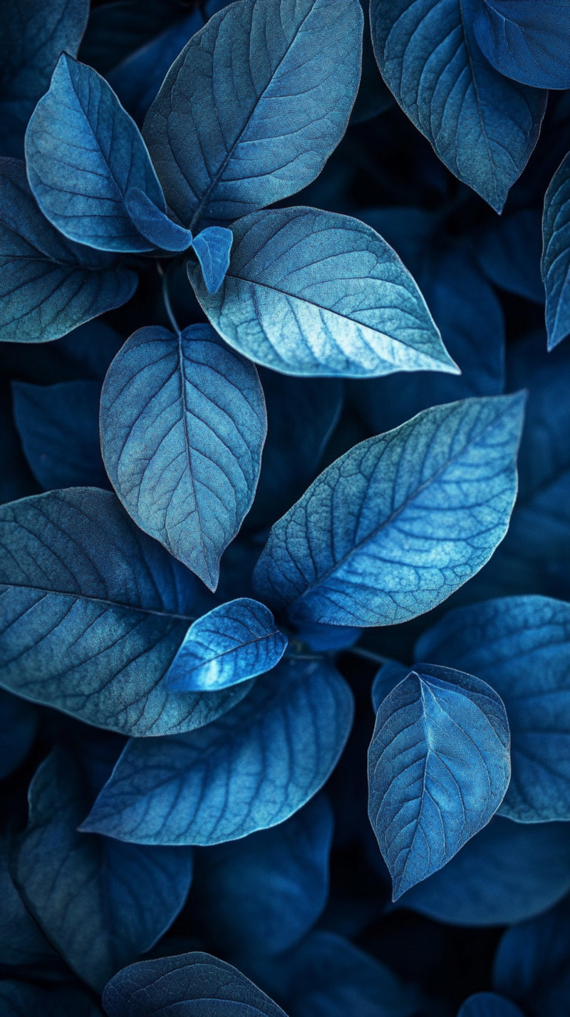 Blue Leaves