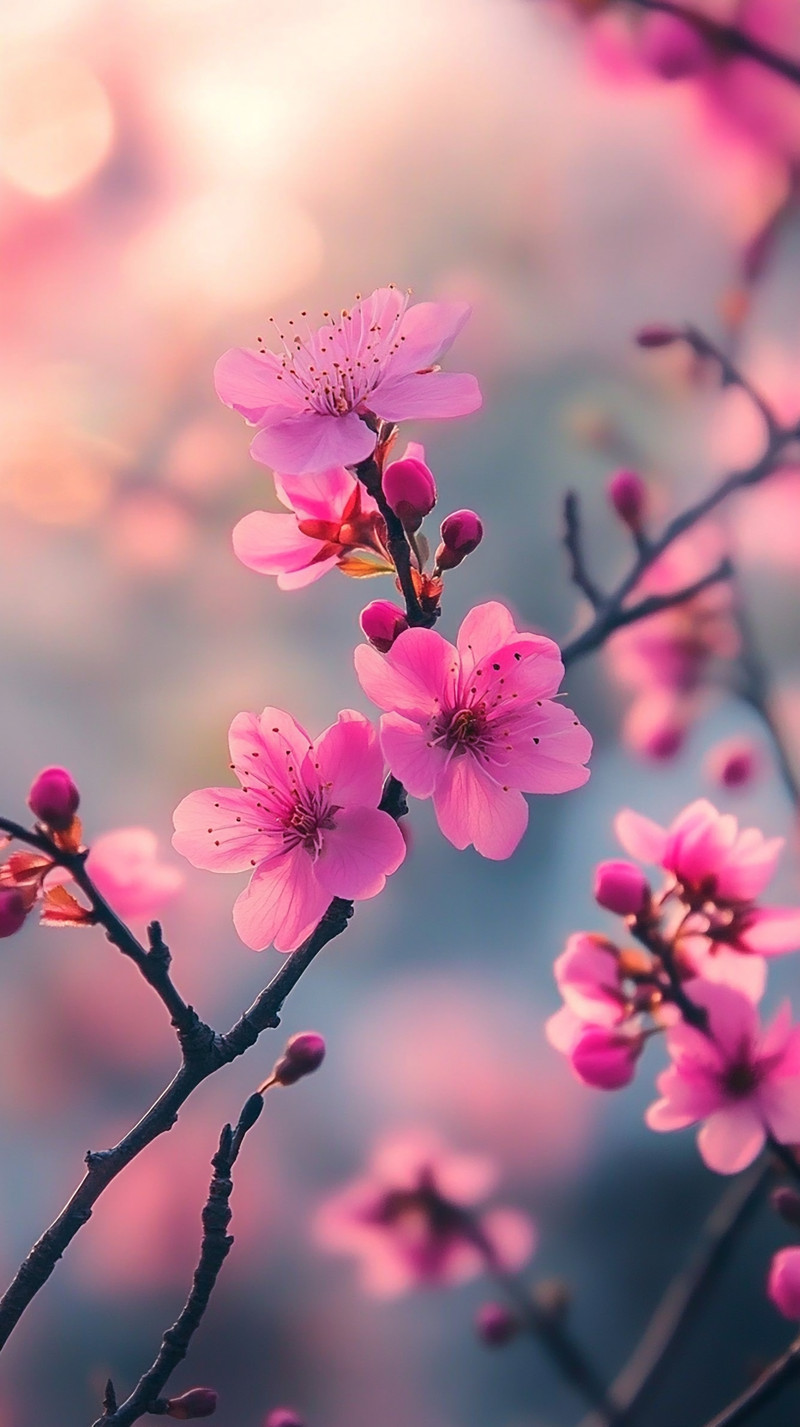 Delicate Pink Blossoms
